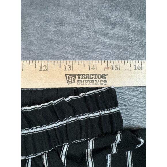 IC Connie K Striped Lantern Pants Women’s Size M Pull On Lagenlook Made in USA - Picture 4 of 11